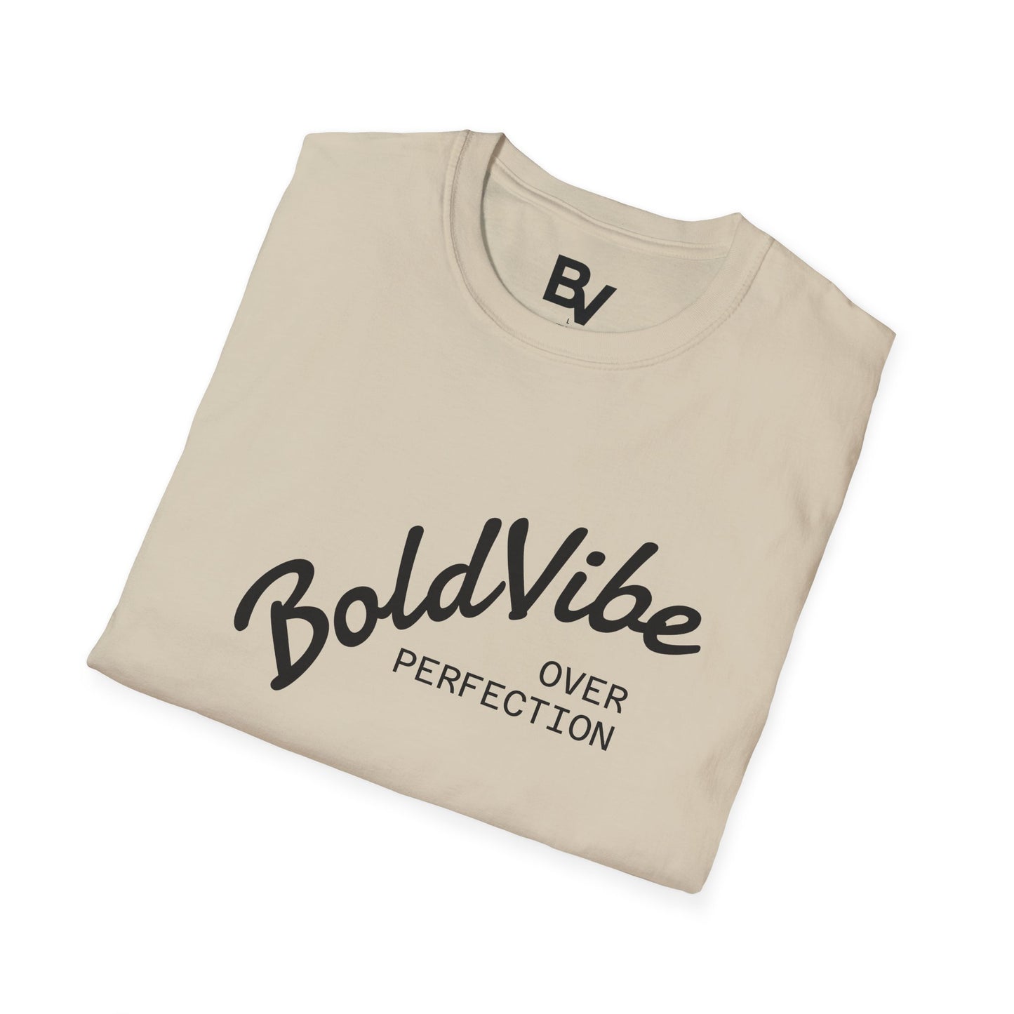 Camiseta BoldVibe over perfection