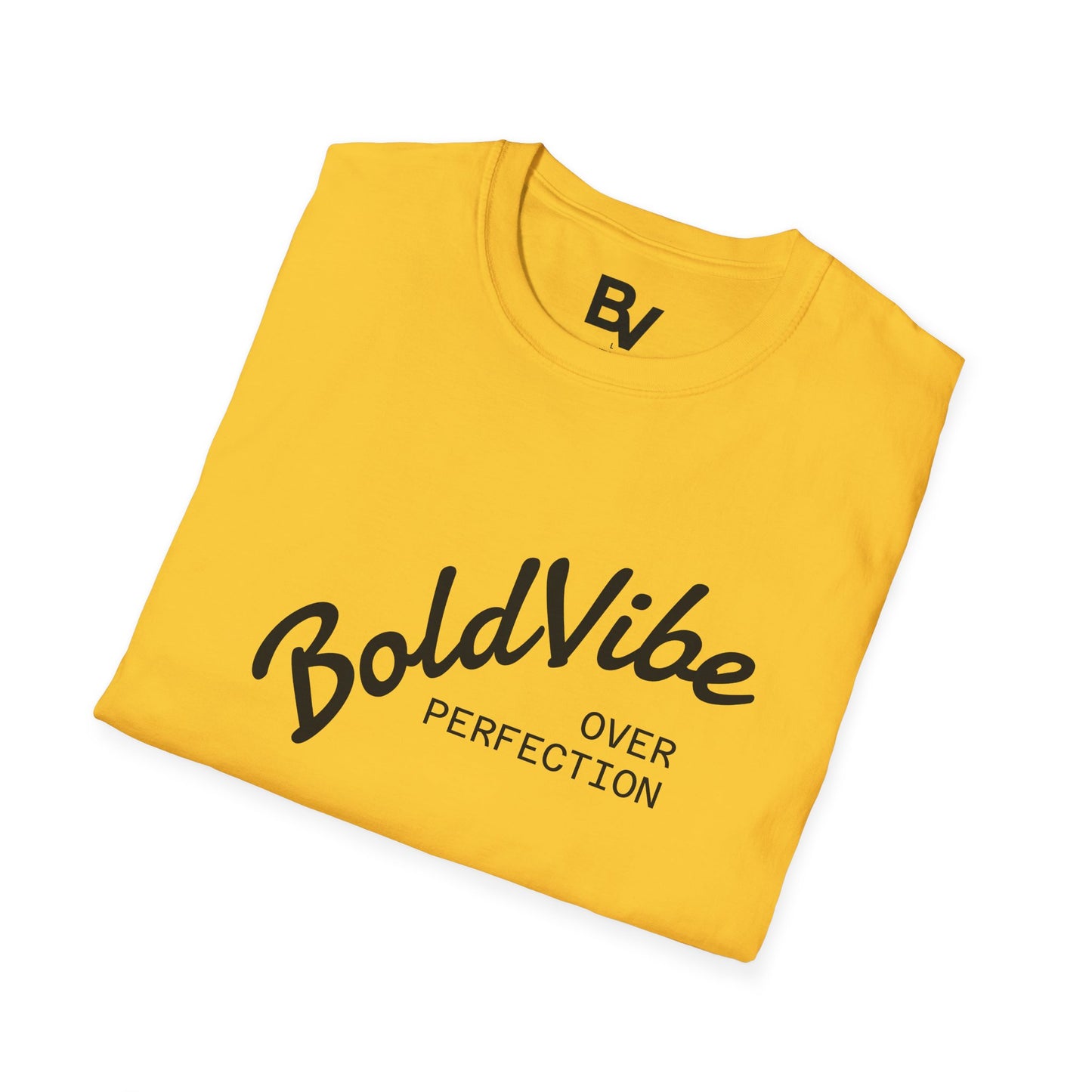 Camiseta BoldVibe over perfection